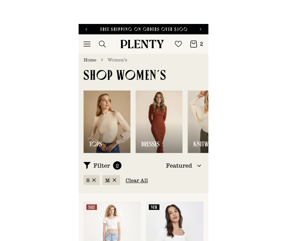 Plenty ecommerce project by Port80