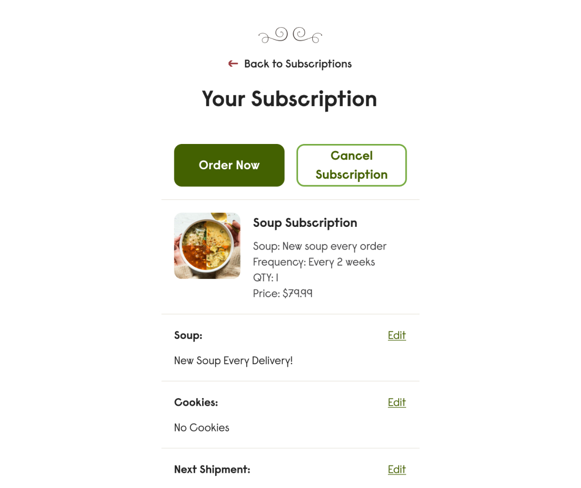 Spoonful Of Comfort ecommerce project by Port80