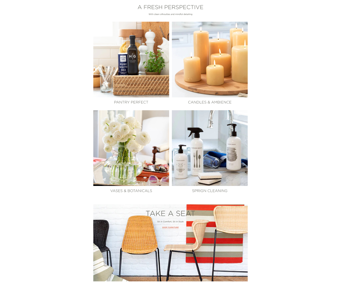 Hudson Grace ecommerce project by Port80