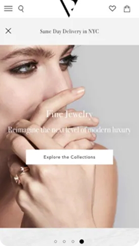 Vita Fede mobile product page - Port80 Project