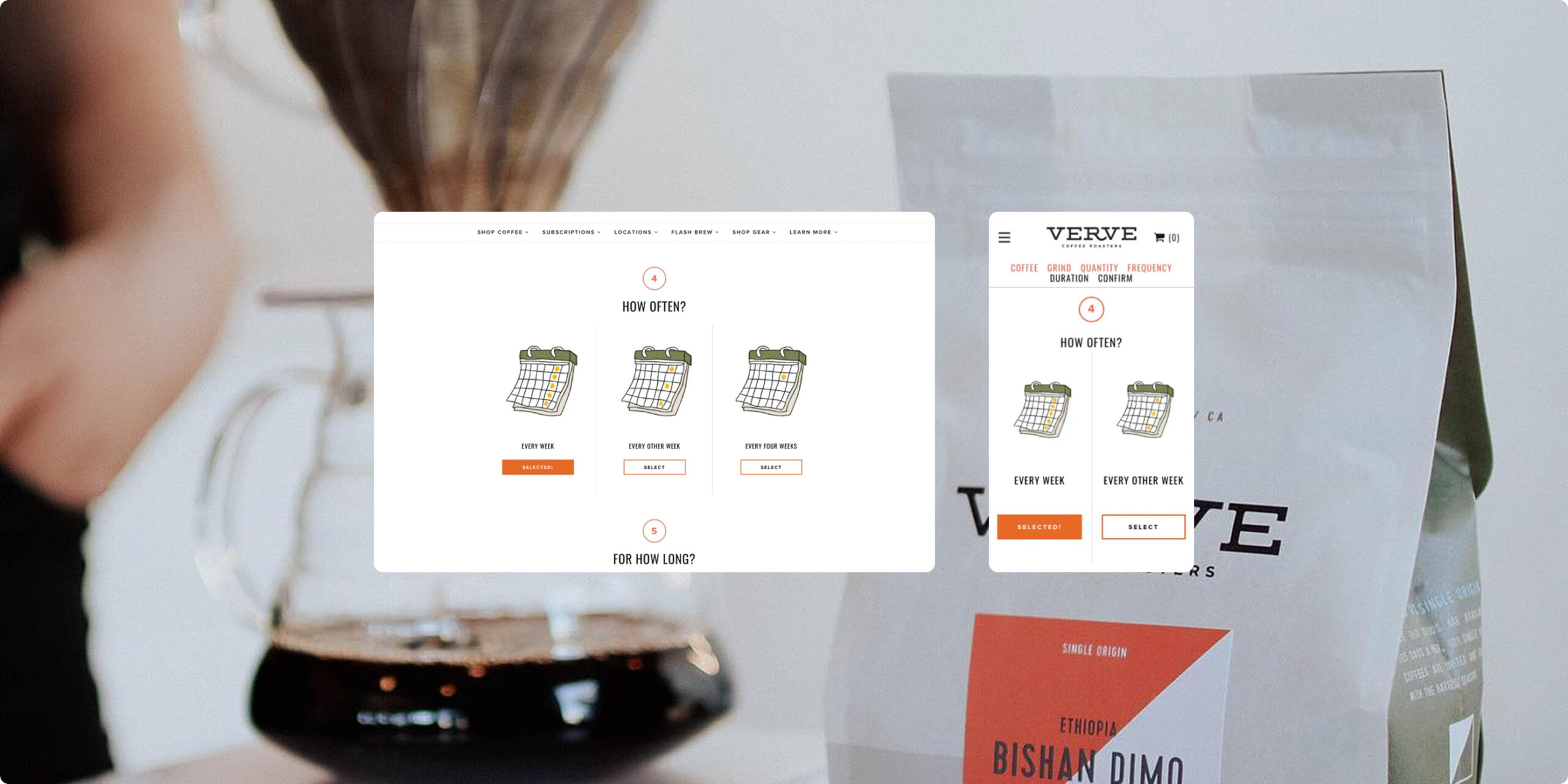 Verve Coffee Shopify project by Port80