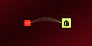 Illustration of integrating Klaviyo email marketing with Shopify